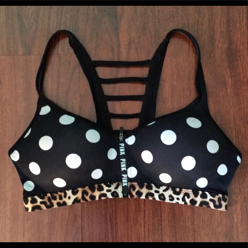Like New PINK Ultimate Push Up Sports Bra Size L